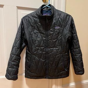 Patagonia girls nano puff jacket, size 12/Large
